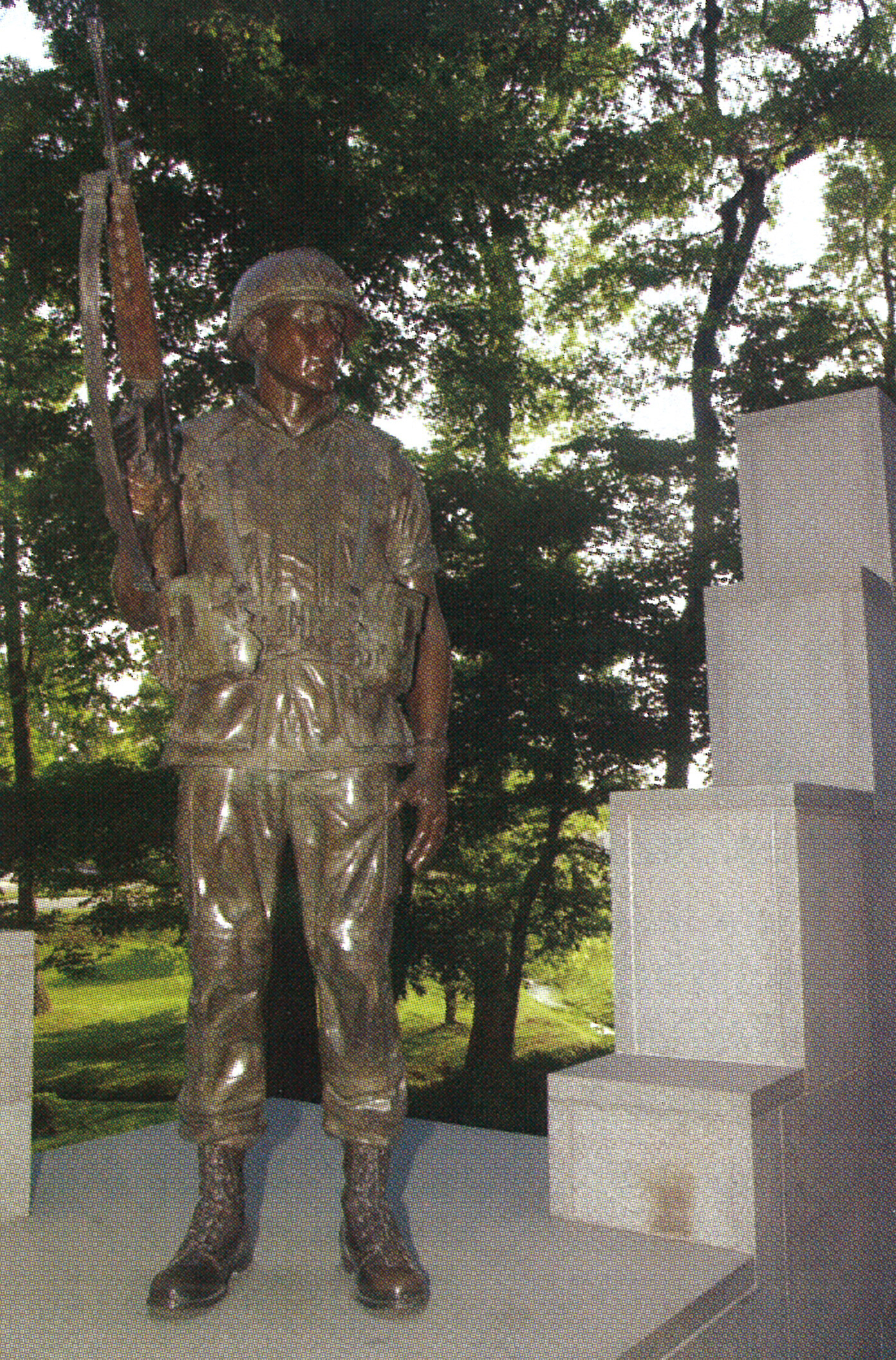 Commando Memorial Statue Resin Model Ornament WW2 
