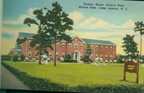 Historic postcard featuring the Hostess House, Hadnot Point at Marine Corps Base Camp Lejeune (US Marine Corps Archives)